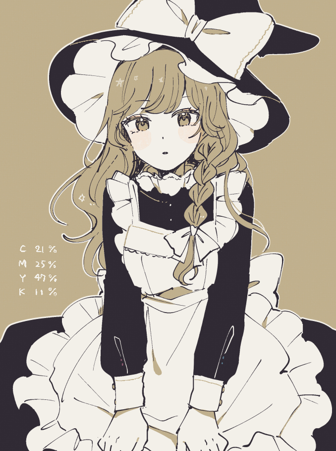 kirisame marisa (touhou) drawn by mozukuzu_(manukedori)