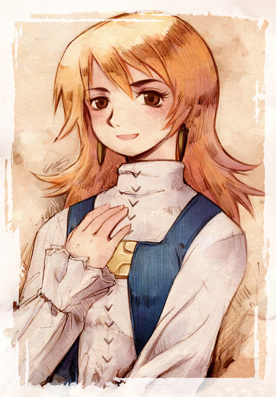 refia (final fantasy and 1 more) drawn by messiah_cage