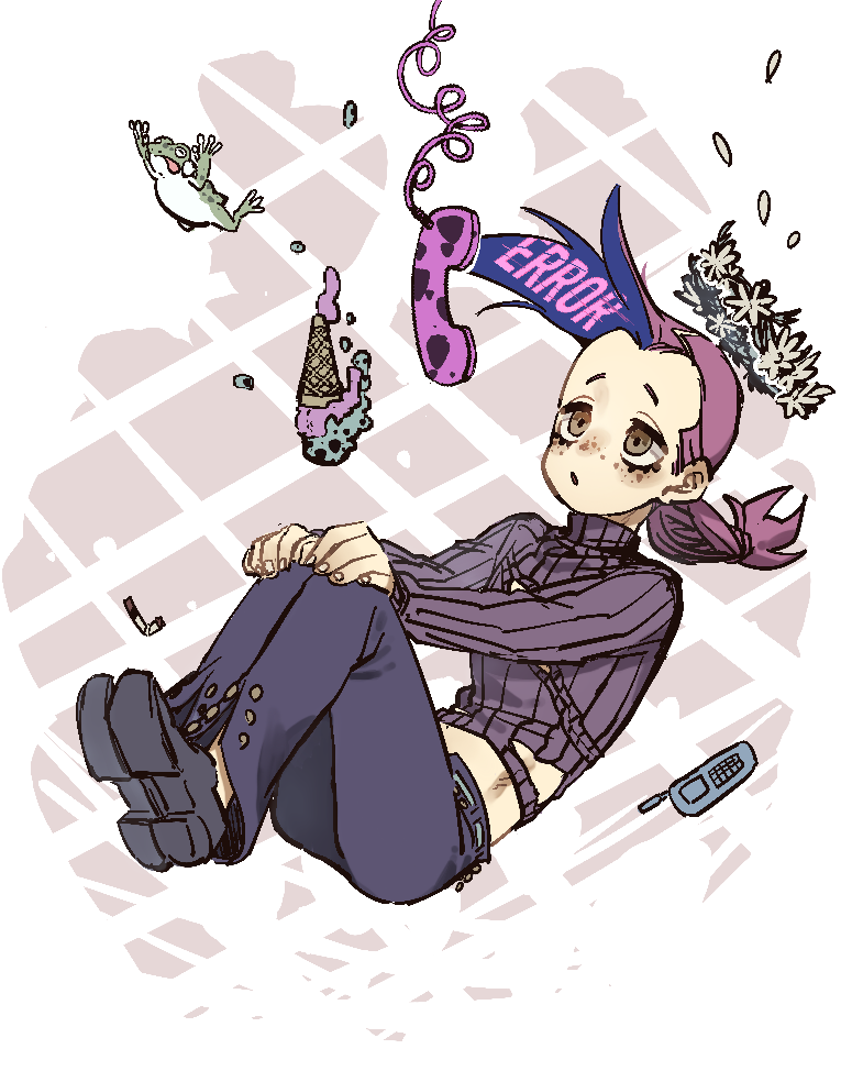 vinegar doppio (jojo no kimyou na bouken and 1 more) drawn by sen_(aypj8447)