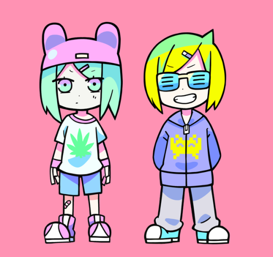 yaya and i (vocaloid and 1 more) drawn by terada_tera