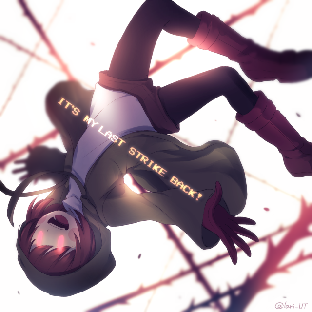 chara (undertale and 1 more) drawn by lari-lab