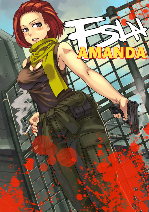 amanda valenciano libre (metal gear and 1 more) drawn by cov-r
