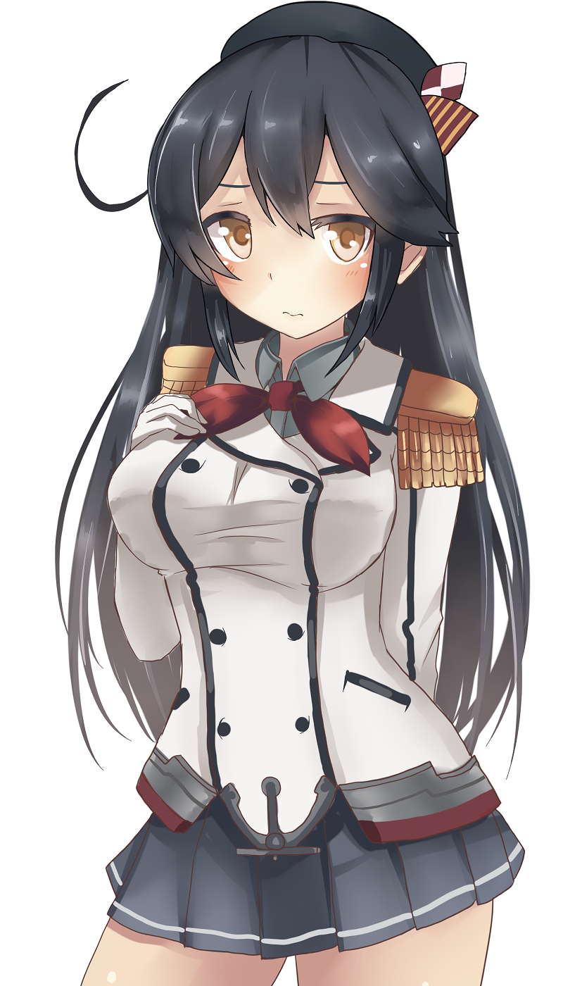kashima and ushio (kantai collection) drawn by tokoi