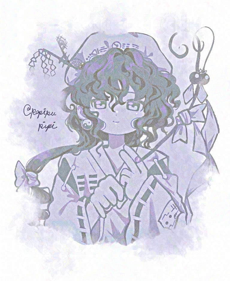 moonlight's anti-soul (touhou and 1 more) drawn by papipu_pipi