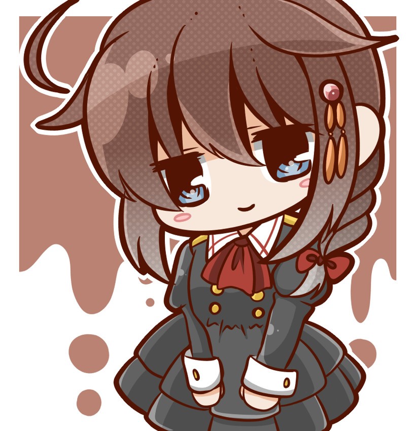shigure and shigure kai ni (kantai collection) drawn by bloom2425
