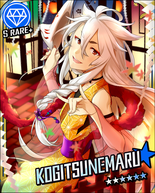 kogitsunemaru (idolmaster and 2 more) drawn by hako_(gyhujikolp)