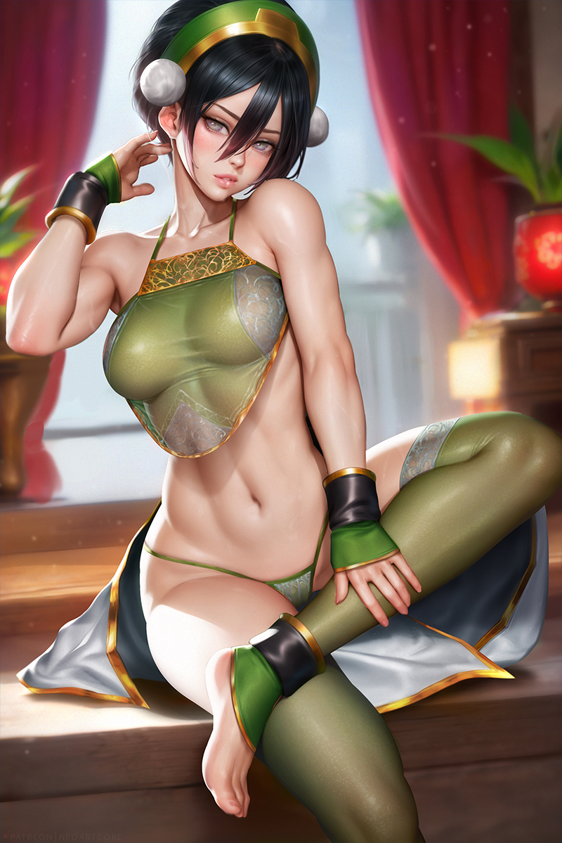 toph beifong (avatar legends and 1 more) drawn by neoartcore