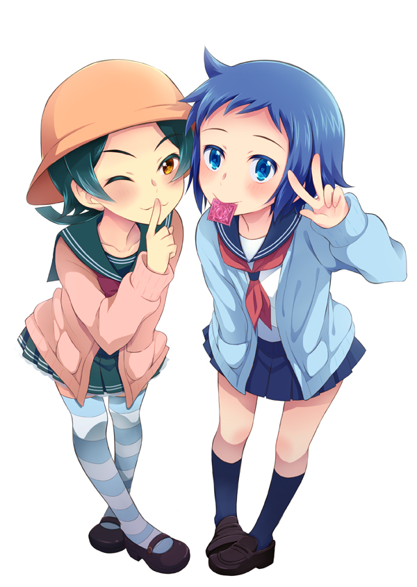 iori sei and yasaka mao (gundam and 1 more) drawn by amu_enya