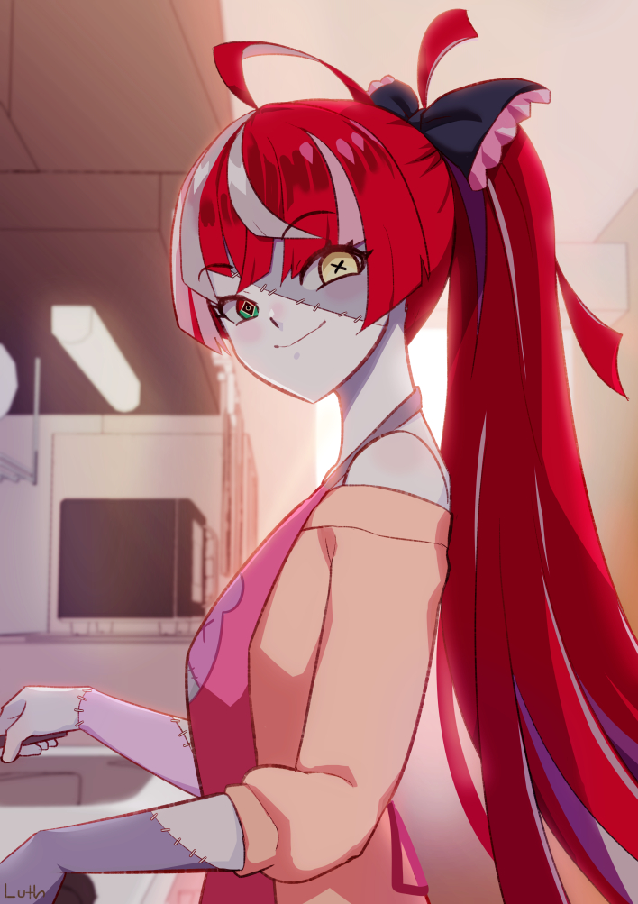 kureiji ollie (hololive and 1 more) drawn by lutherniel