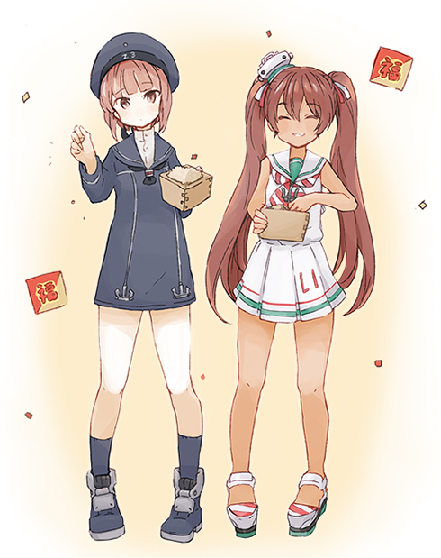 z3 max schultz and libeccio (kantai collection) drawn by enu_(roco_roco44)
