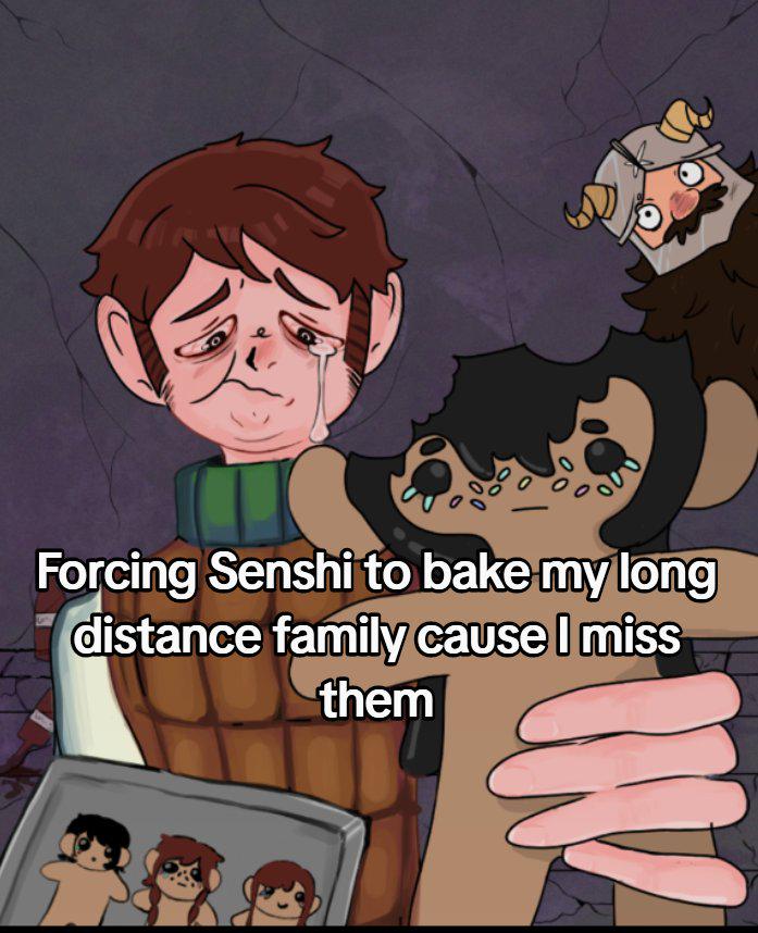 senshi and chilchuck tims (dungeon meshi) drawn by lethaltoedisease