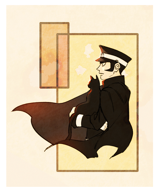 kuzunoha raidou and gouto (devil summoner and 2 more) drawn by riko_(petapeta22)