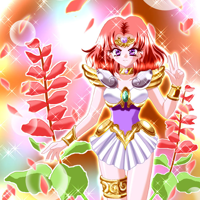 scarlet ohara and angel salvia (ai tenshi densetsu wedding peach) drawn by yukinyan