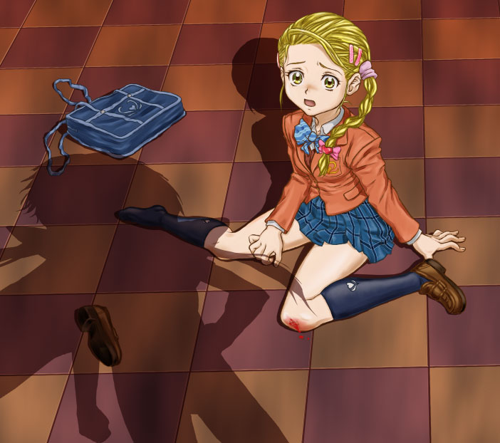 kujou hikari and pisard (precure and 2 more) drawn by hajime_(caramel_toone)