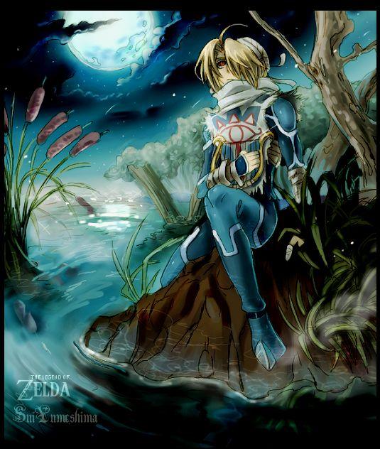 sheik (the legend of zelda and 1 more) drawn by yumeshima_sui