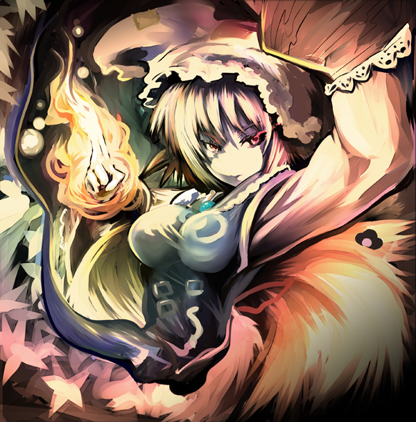 yakumo ran (touhou) drawn by ryuno
