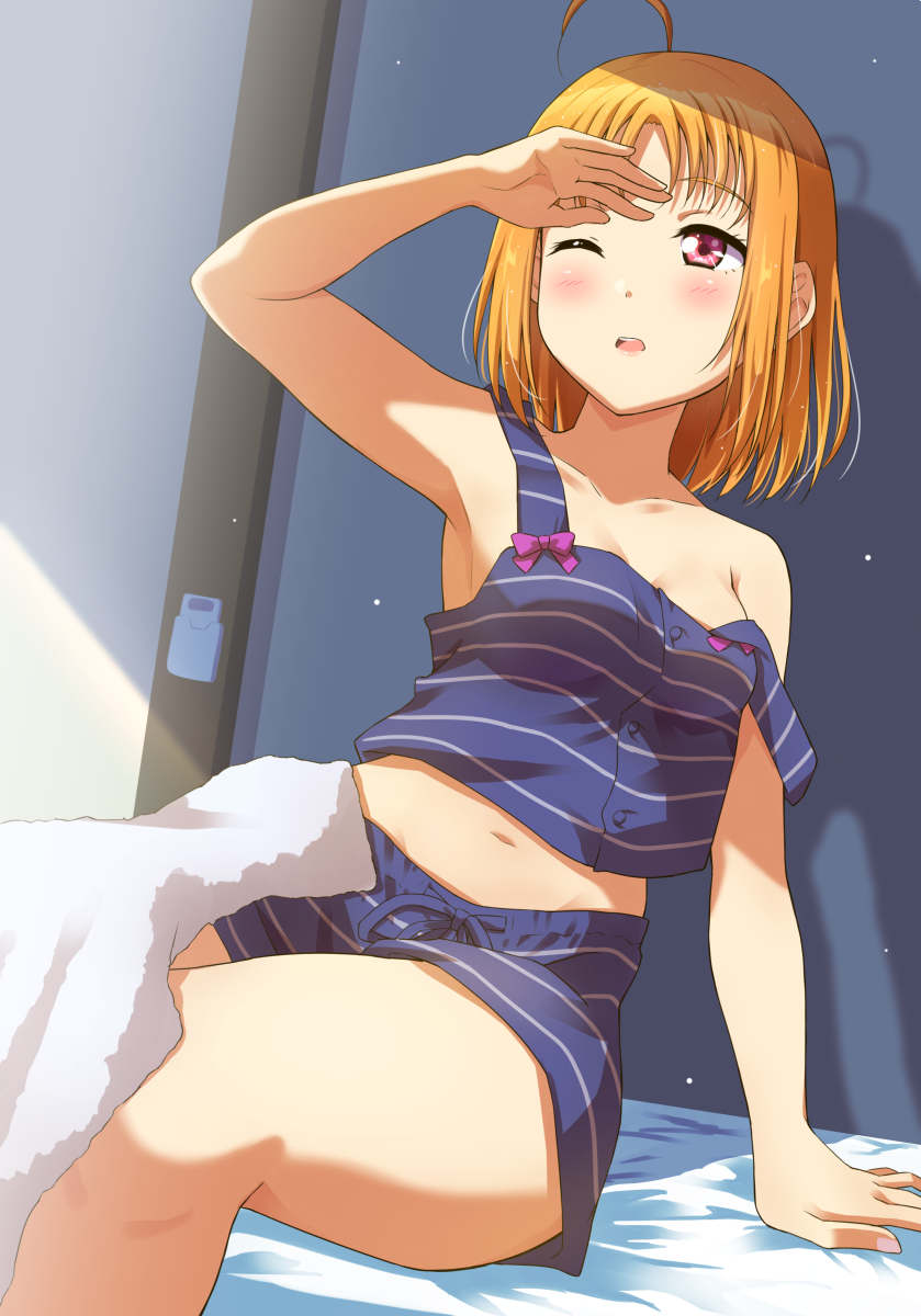 takami chika (love live! and 1 more) drawn by qy73