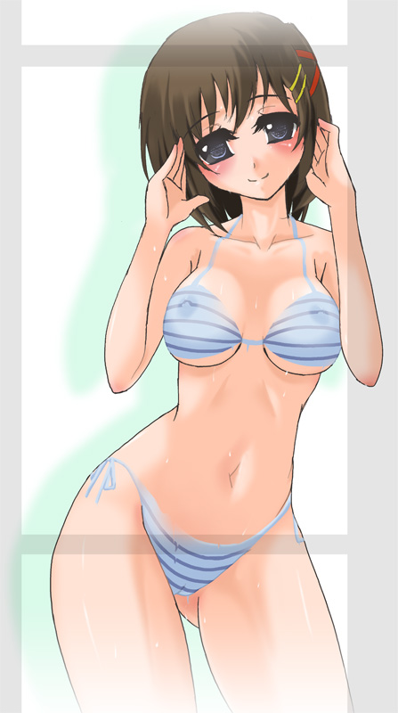 yagami hayate (lyrical nanoha and 1 more) drawn by frapowa