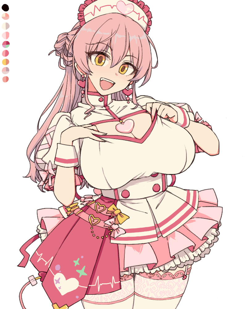 jougasaki mika (idolmaster and 1 more) drawn by toriga_naku