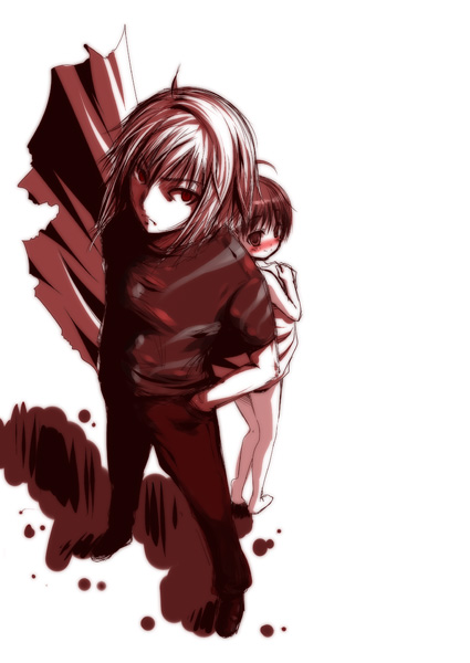 accelerator and last order (toaru majutsu no index and 1 more) drawn by kouji_(campus_life)