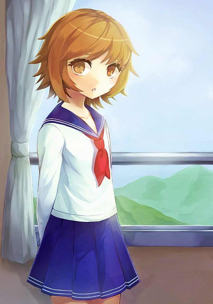 fujisaki chihiro (danganronpa and 1 more) drawn by kamogonn