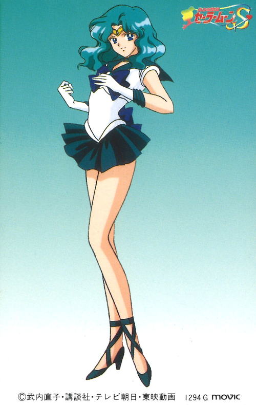 kaiou michiru and sailor neptune (bishoujo senshi sailor moon and 1 more) drawn by tominaga_mari