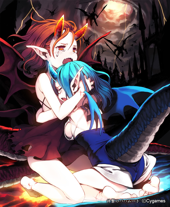 harnessed glass and harnessed flame (shadowverse) drawn by len_(a-7)