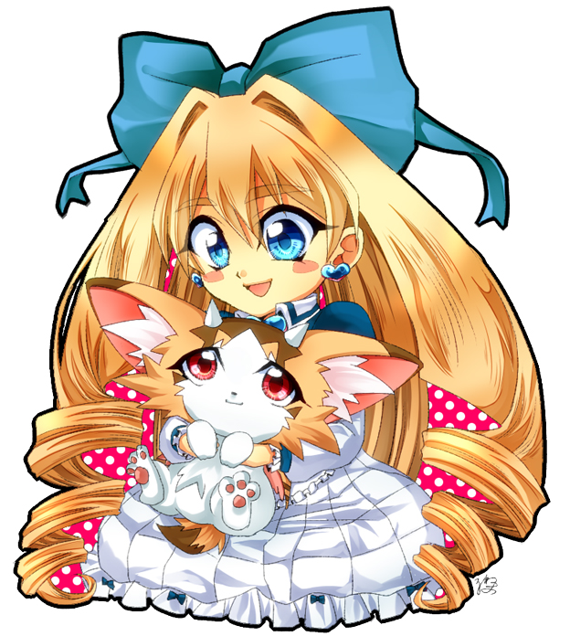 princess cologne and baby tiragon (yu-gi-oh! and 1 more) drawn by lune_guy
