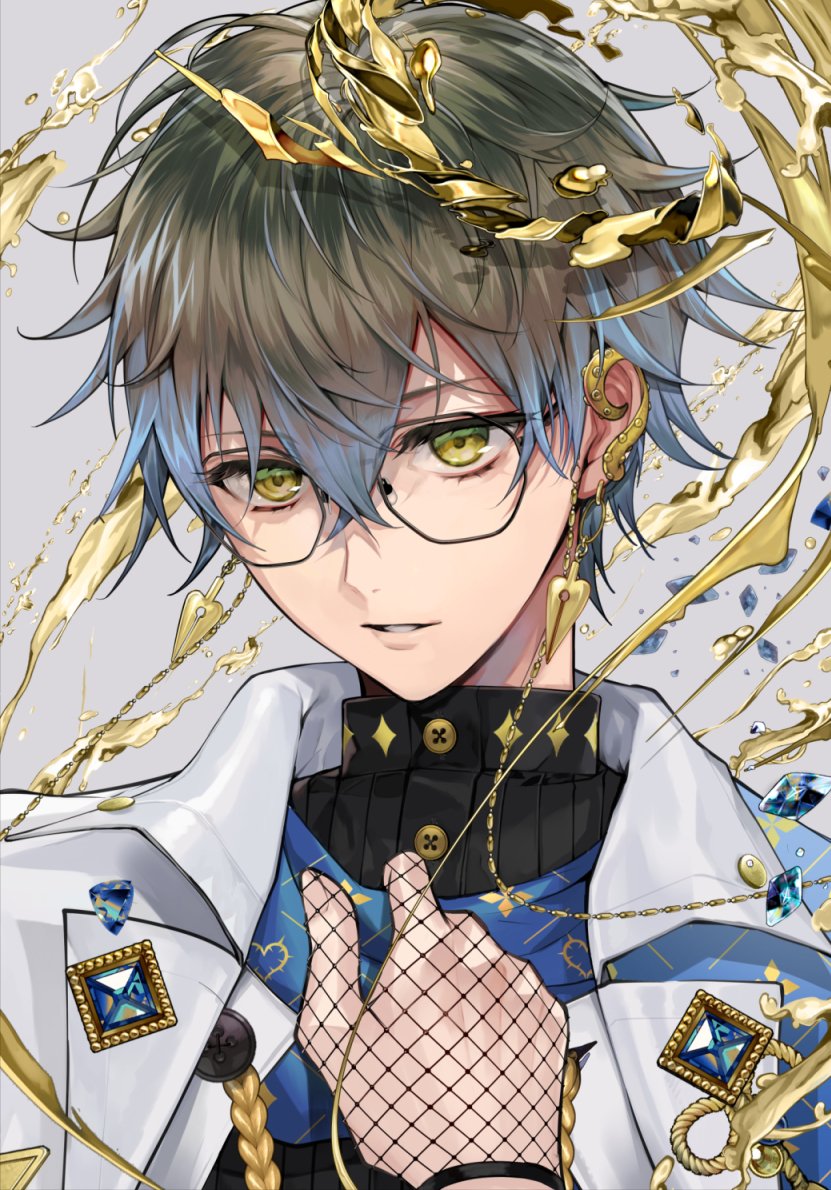 ike eveland (nijisanji and 1 more) drawn by tcb