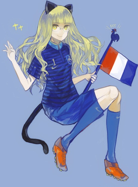 perrine h. clostermann (world witches series and 1 more) drawn by shirono_kuma