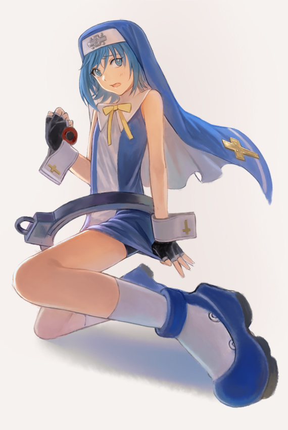 bridget and sendou aichi (guilty gear and 2 more) drawn by kabe_uchi_sai_no_pikomaro-san
