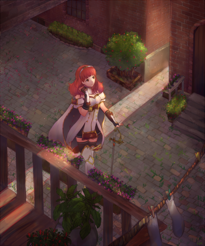 celica (fire emblem and 2 more) drawn by lijupy