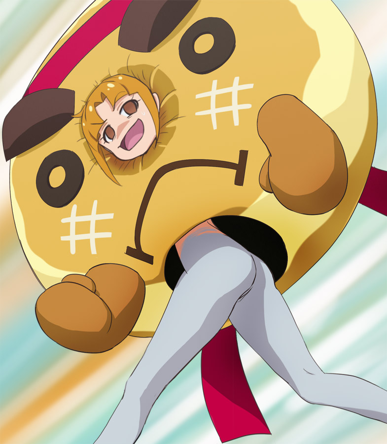 ichijou ranko and konjou donuts-kun (precure and 1 more) drawn by haruyama_kazunori