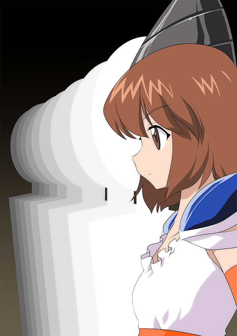 nishizumi miho and ruridou dorisu (girls und panzer and 1 more) drawn by mizuki_hitoshi