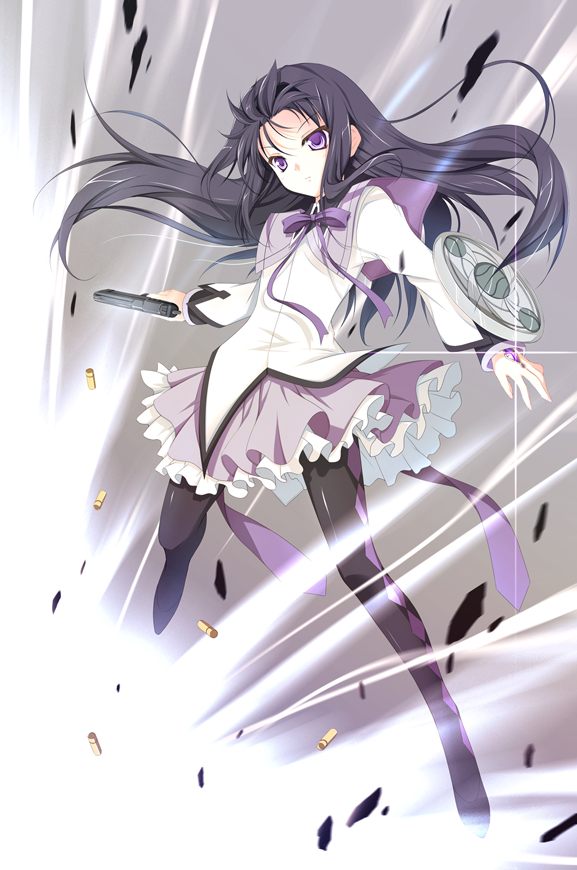 akemi homura (mahou shoujo madoka magica) drawn by hayakawa_harui