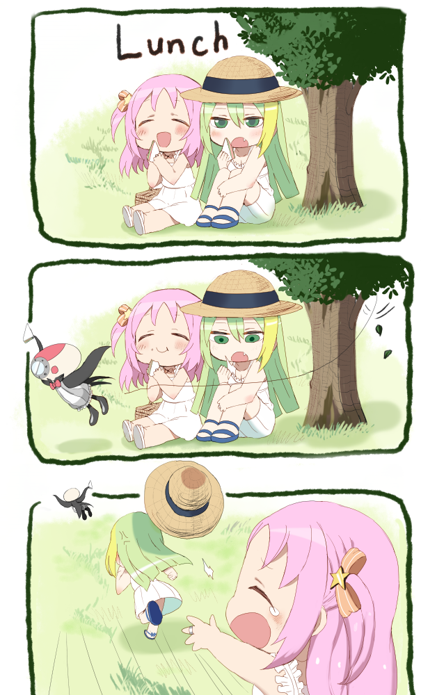 alina gray and misono karin (mahou shoujo madoka magica and 1 more) drawn by hitoshi_suda