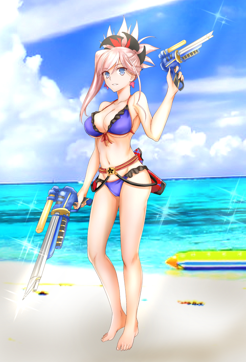 miyamoto musashi (fate and 1 more) drawn by nagishy