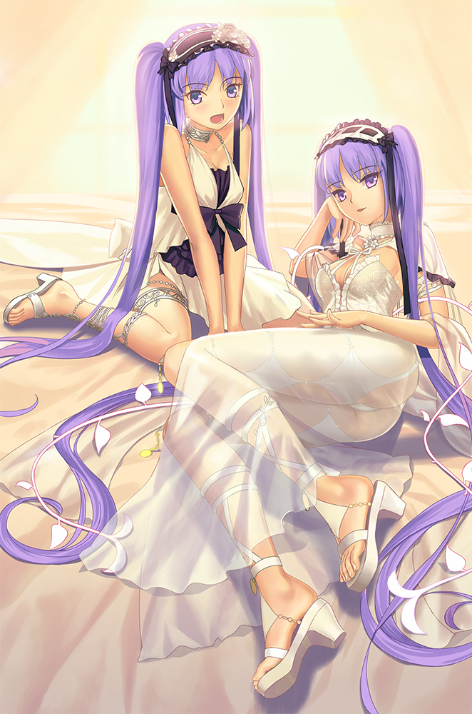 euryale and stheno (fate and 1 more) drawn by tsukikanade