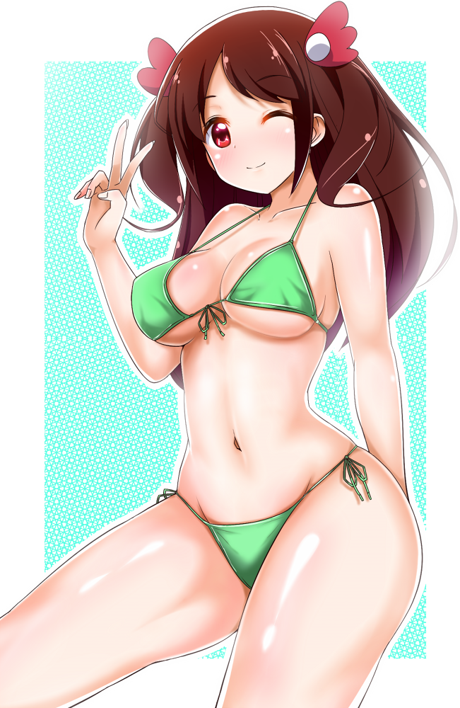 mizuhara hayari (saki and 1 more) drawn by nonohachi