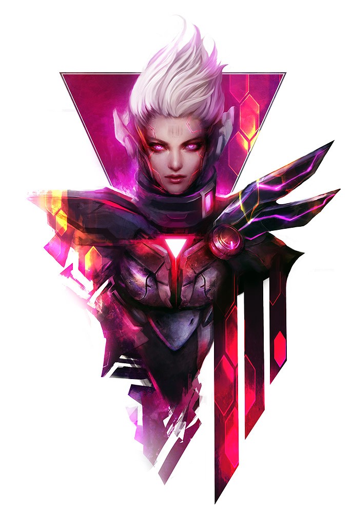 fiora and project: fiora (league of legends) drawn by muju
