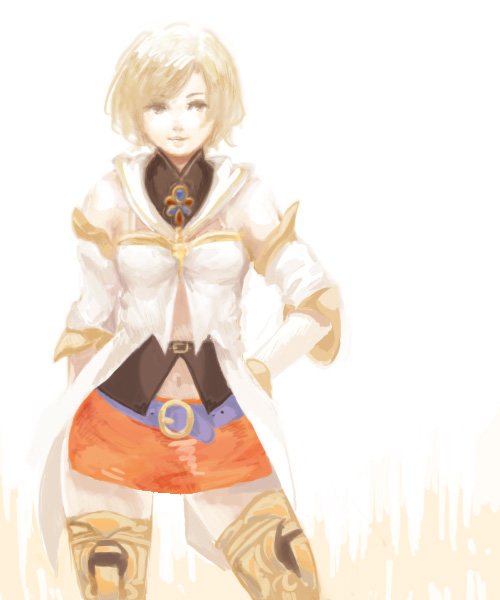 ashelia b'nargin dalmasca (final fantasy and 1 more) drawn by ma-hain-scarlet