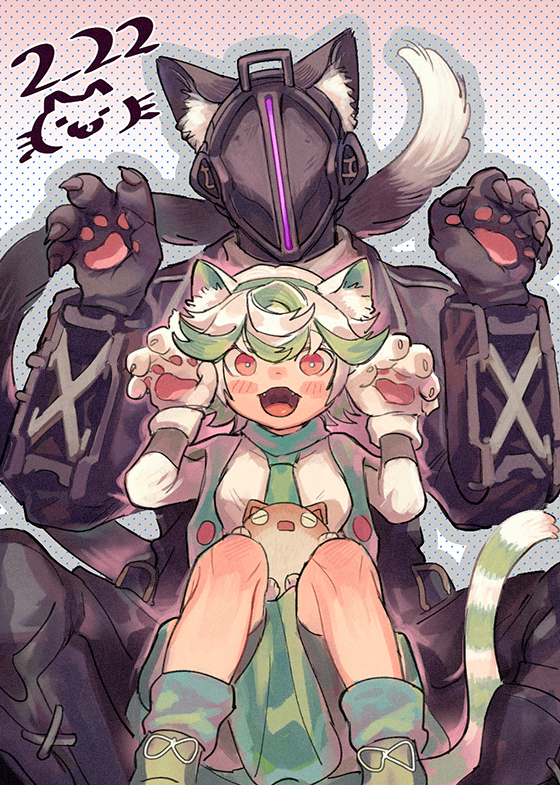 bondrewd, prushka, and meinya (made in abyss) drawn by saiko67