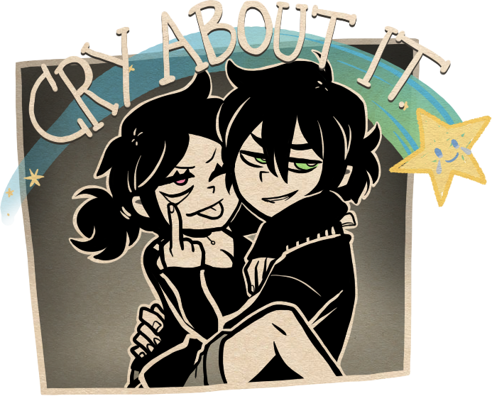 ashley graves and andrew graves (the coffin of andy and leyley) drawn by nemlei