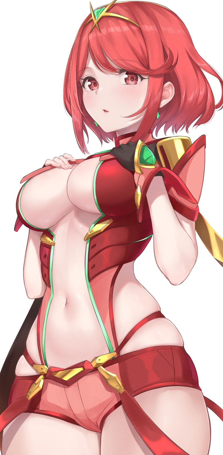 pyra (xenoblade chronicles and 1 more) drawn by blaze_(blaze_pso2)