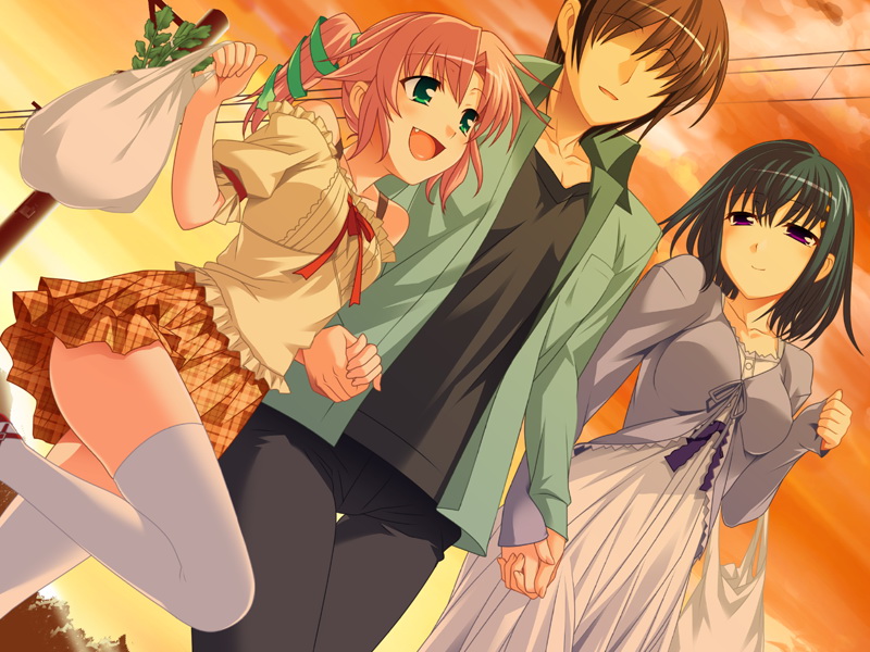 natsusaka haruru and natsusaka mifuyu (otouto wo aishiteyamanai ane aruiha oniichan ga daisukikko na imouto tono taboo na kankei) drawn by hinohoshi_ataru