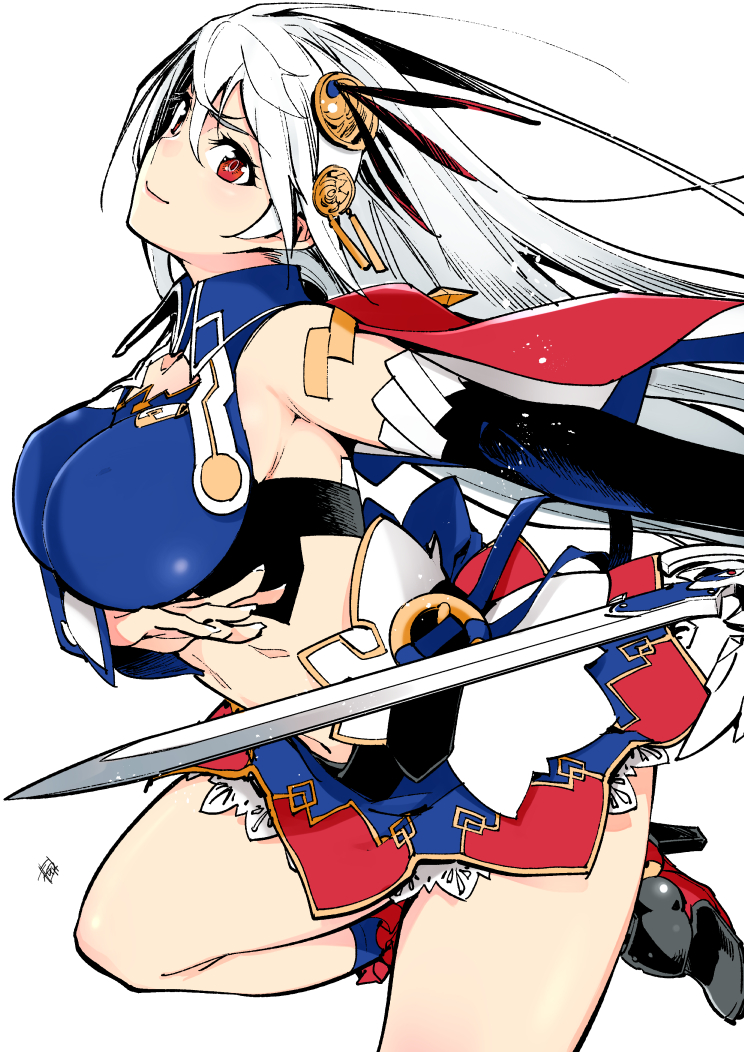 eleonora viltaria (madan no ou to vanadis) drawn by yanai_nobuhiko