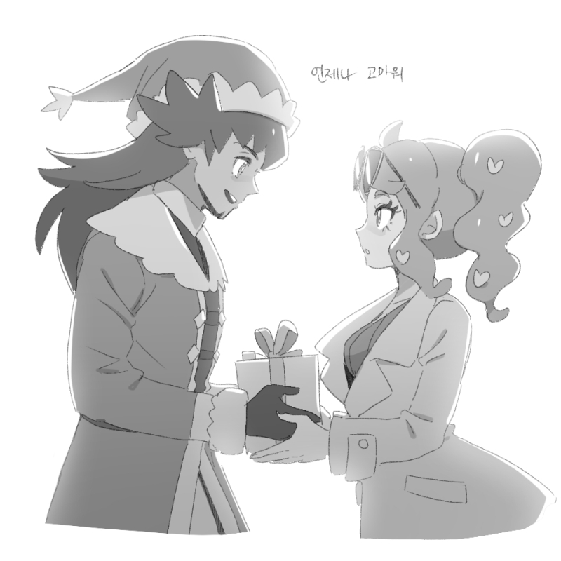 sonia and leon (pokemon and 2 more) drawn by dede_(qwea_00000)