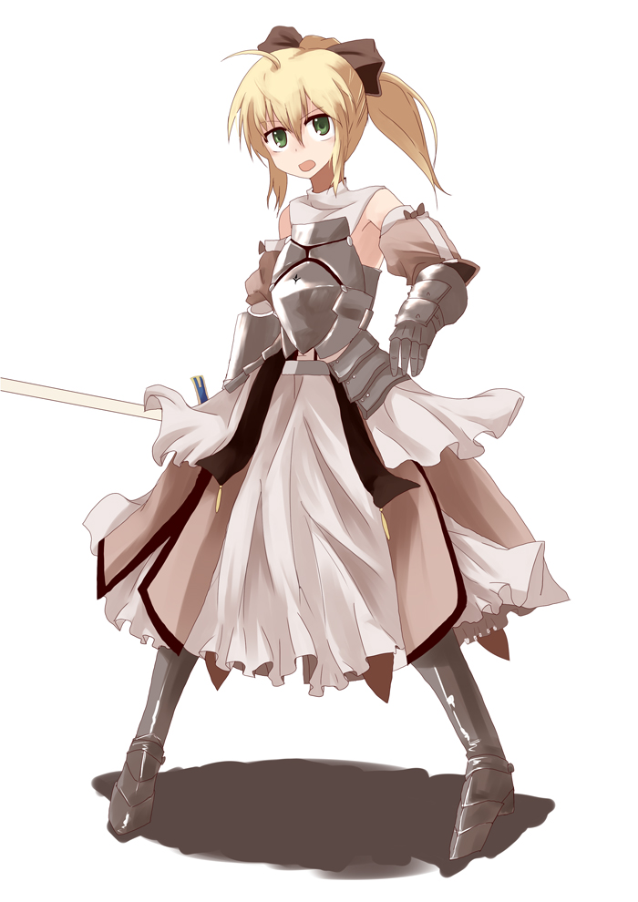 artoria pendragon and saber lily (fate and 1 more) drawn by mieharu