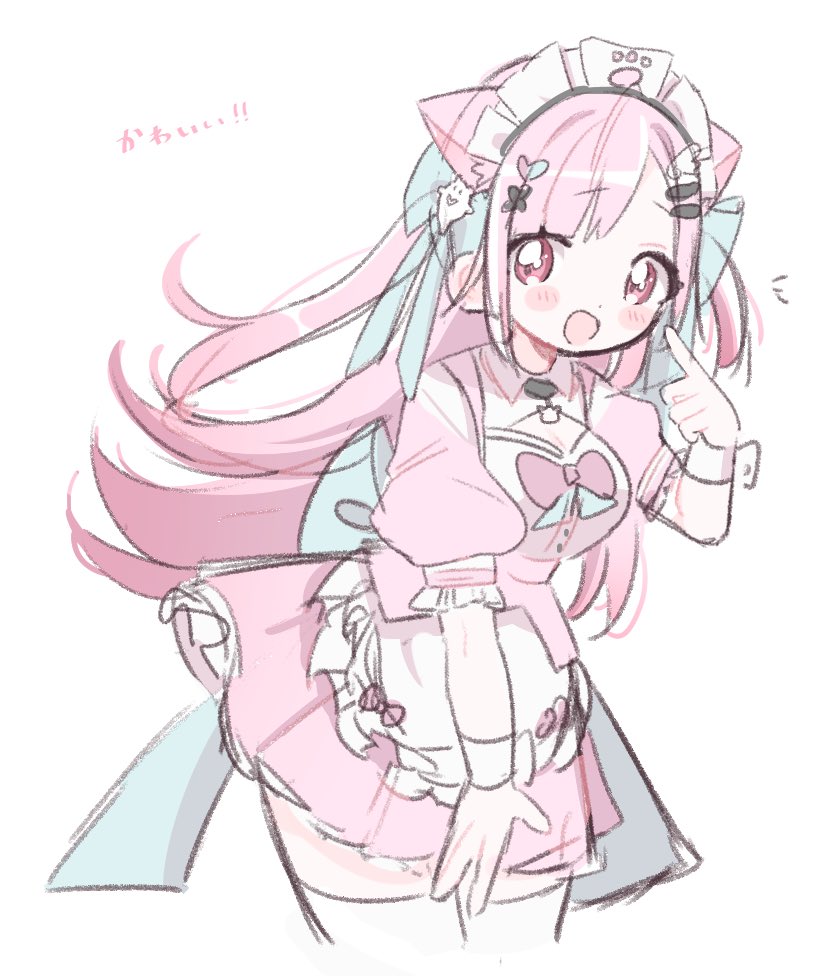 yuuki sakuna (indie virtual youtuber) drawn by amatsuka_yakumo