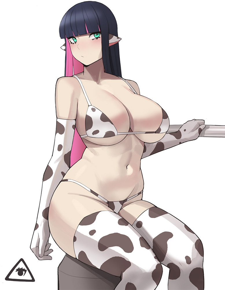 stocking (panty & stocking with garterbelt) drawn by donburi_(donburikazoku)